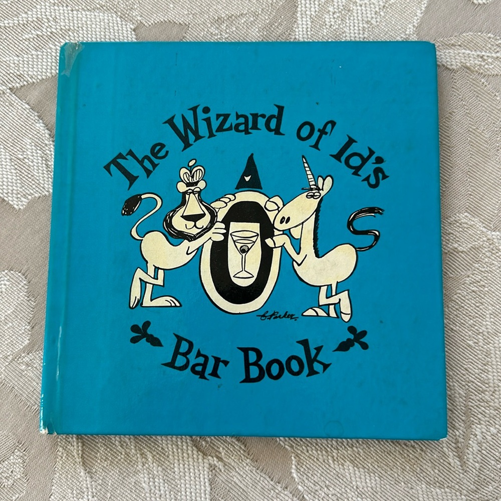 Vintage 1967 Wizard of Id’s Bar Book